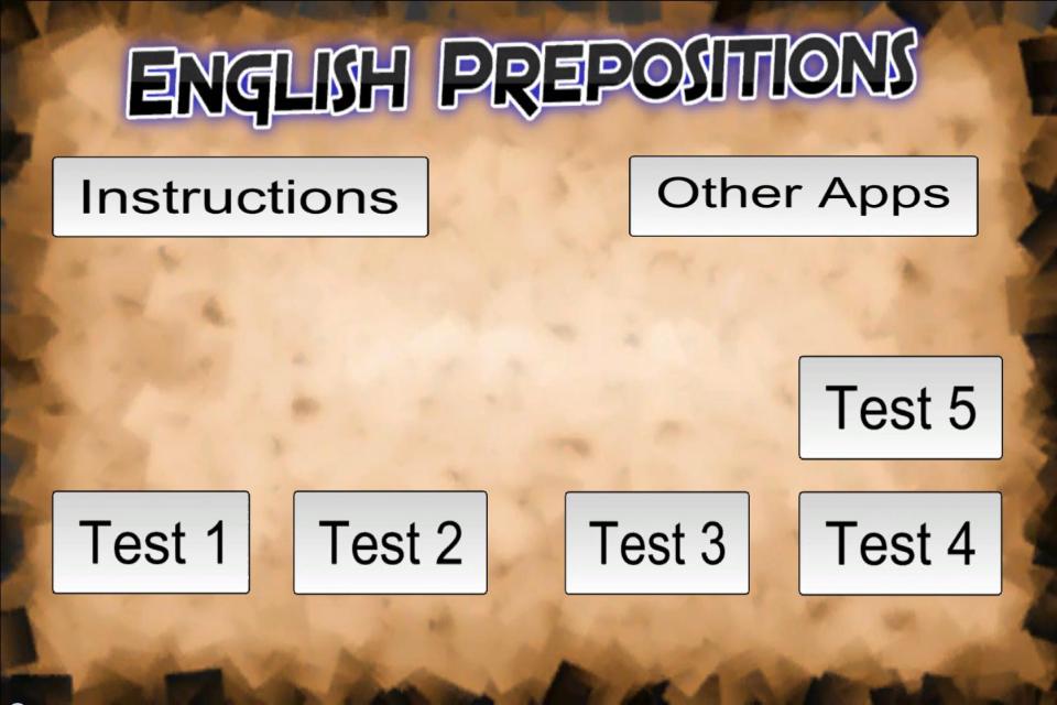 Image of English Prepositions for iPhone